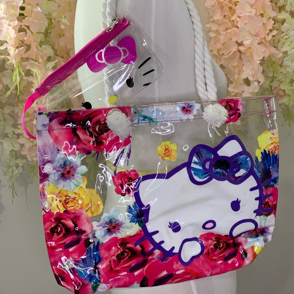Clear Hello Kitty Purse
